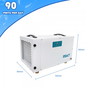 72L/D 151Pint crawl space dehumidifier with pump DH-90