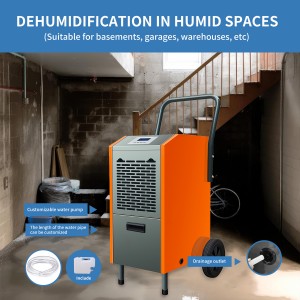 60L/D Commercial Dehumidifier Industrial Dehumidifier With Water Tankp FDH-260BE