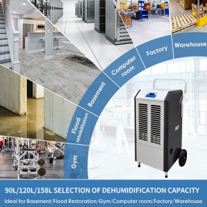 90L/D Europe hot selling R410a industrial dehumidifier price FDH-290BE