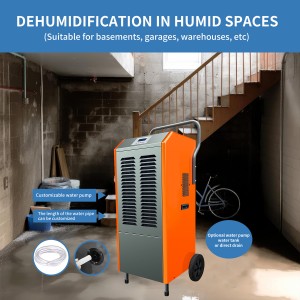 158L/D Commercial Dehumidifier Industrial Dehumidifier Orange FDH-2158BE