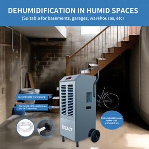 158L/D Commercial Dehumidifier Industrial Dehumidifier With Water Pump FDH-2158BE