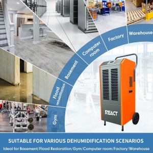 158L/D Commercial Dehumidifier Industrial Dehumidifier Orange FDH-2158BE