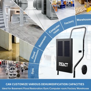 55L portable dehumidifier industrial dehumidifier FDH-255BE-1