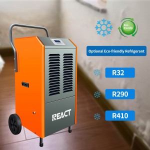 80L/D Hand Push Commercial Dehumidifier Popular in Europe FDH-280BE