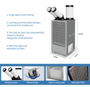 15000BTU Portable Air conditioner YDH-4500B
