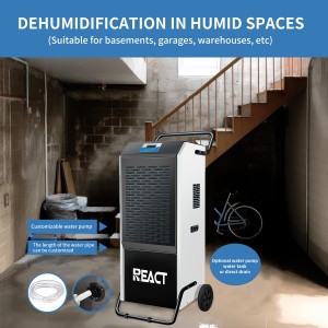 158L/D hand-push dehumidifier industrial dehumidifier  FDH-2158BS-1