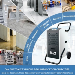 55L portable dehumidifier industrial dehumidifier  FDH-255BS-1