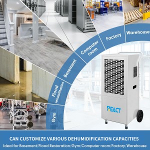 158L/D  hot selling R410a Commercial Dehumidifier Industrial FDH-2158BS-1