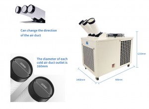 85000BTU Portable Industrial Air conditioner YDH-8500A