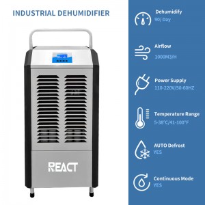 90L/D Europe hot selling  industrial dehumidifier Commercial FDH-290BE