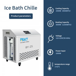 React 1hp Athletic Recovery Water Chiller Ice Bath Machine Sport Recovery Equipment Ice Bath Chiller