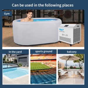 React Sport Recovery Equipment Water Chiller Ice Bath Machine Ice Tub Chiller Pod Chiller BY-35