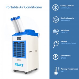 16000but /18000btu heat and cool Portable Industrial Air conditioner YDH-4500