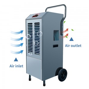 158L/D Commercial Dehumidifier Water Damage Restoration Industrial Dehumidifie FDH-2158BE