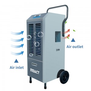 158L/D Commercial Dehumidifier Water Damage Restoration Industrial Dehumidifie FDH-2158BE