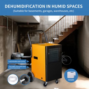 55L portable dehumidifier industrial dehumidifier machine for grow room FDH–255BS