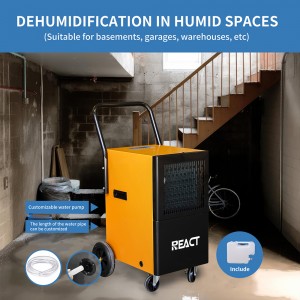 55L portable dehumidifier industrial dehumidifier machine for grow room FDH–255BS