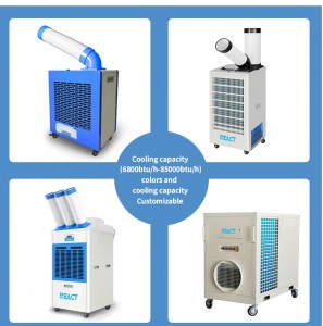 25000btu/33000btu Cooling&Heating Portable Industrial Air Conditioner YDH-5500C