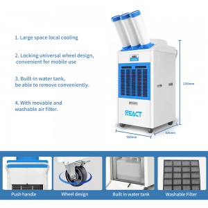 25000BTU Portable Industrial Air conditioner YDH-5500